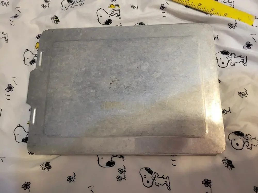 Slide-On Aluminum Cake Pan Lid Cover Only 13 X 9